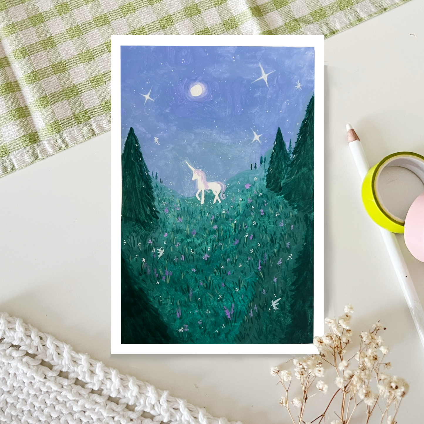 December Art Print 2025