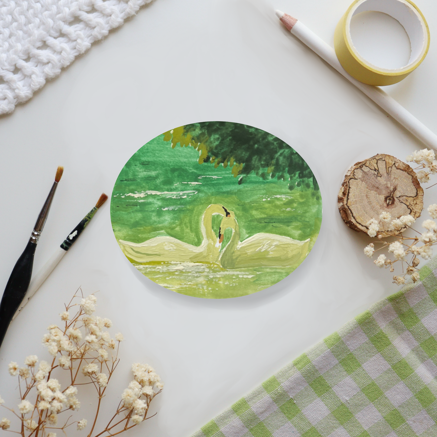Swans Sticker