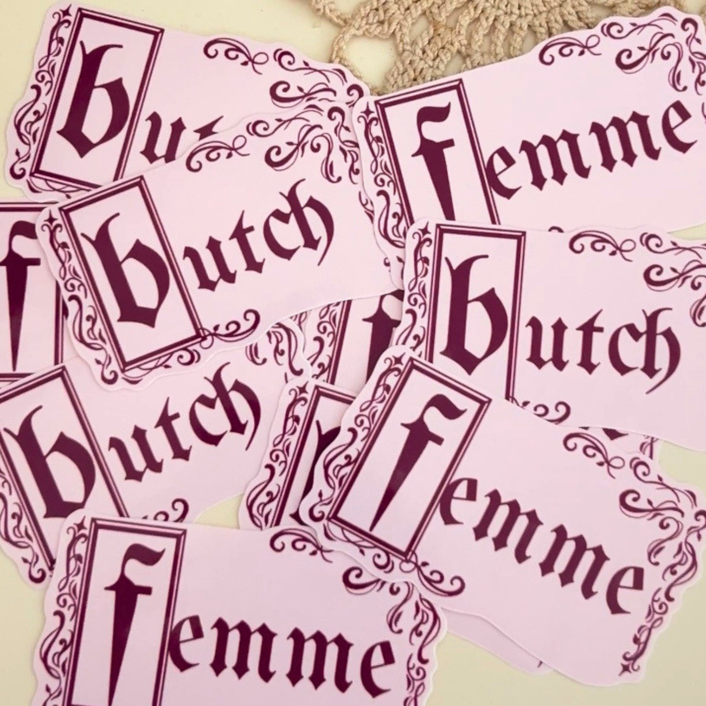 Butch Femme Stickers