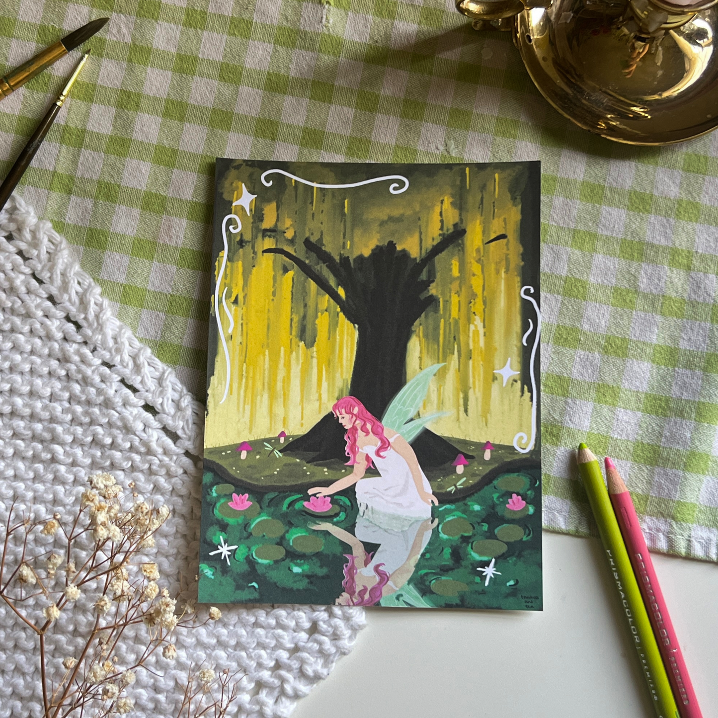 "Enchanted Willow" Art Print