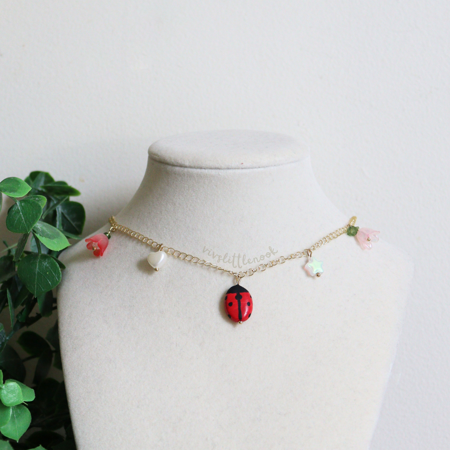 Charming Ladybug Necklace