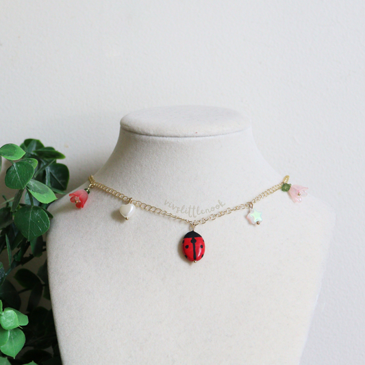 Charming Ladybug Necklace
