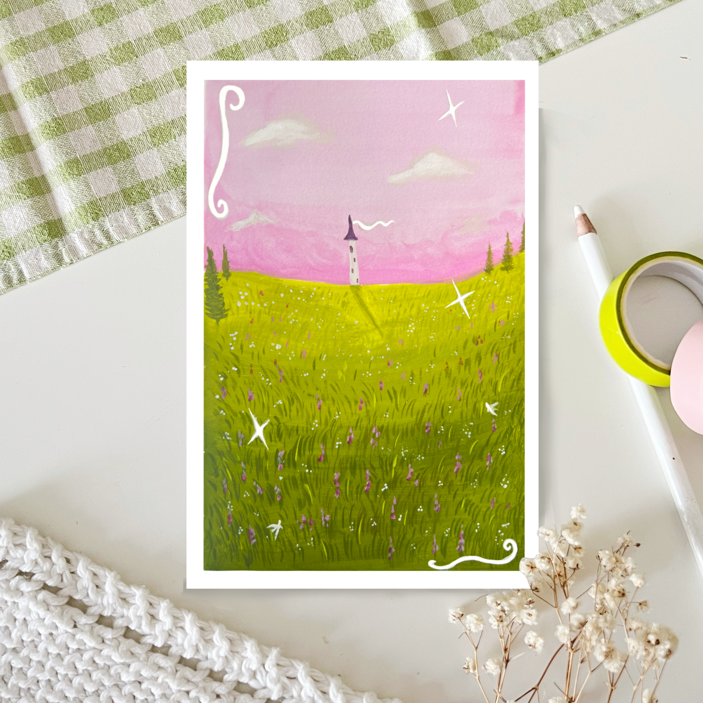 March Art Print 2026