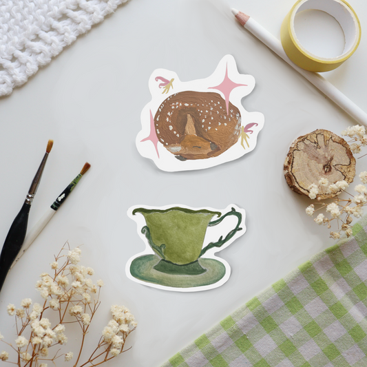 April Mail Stickers