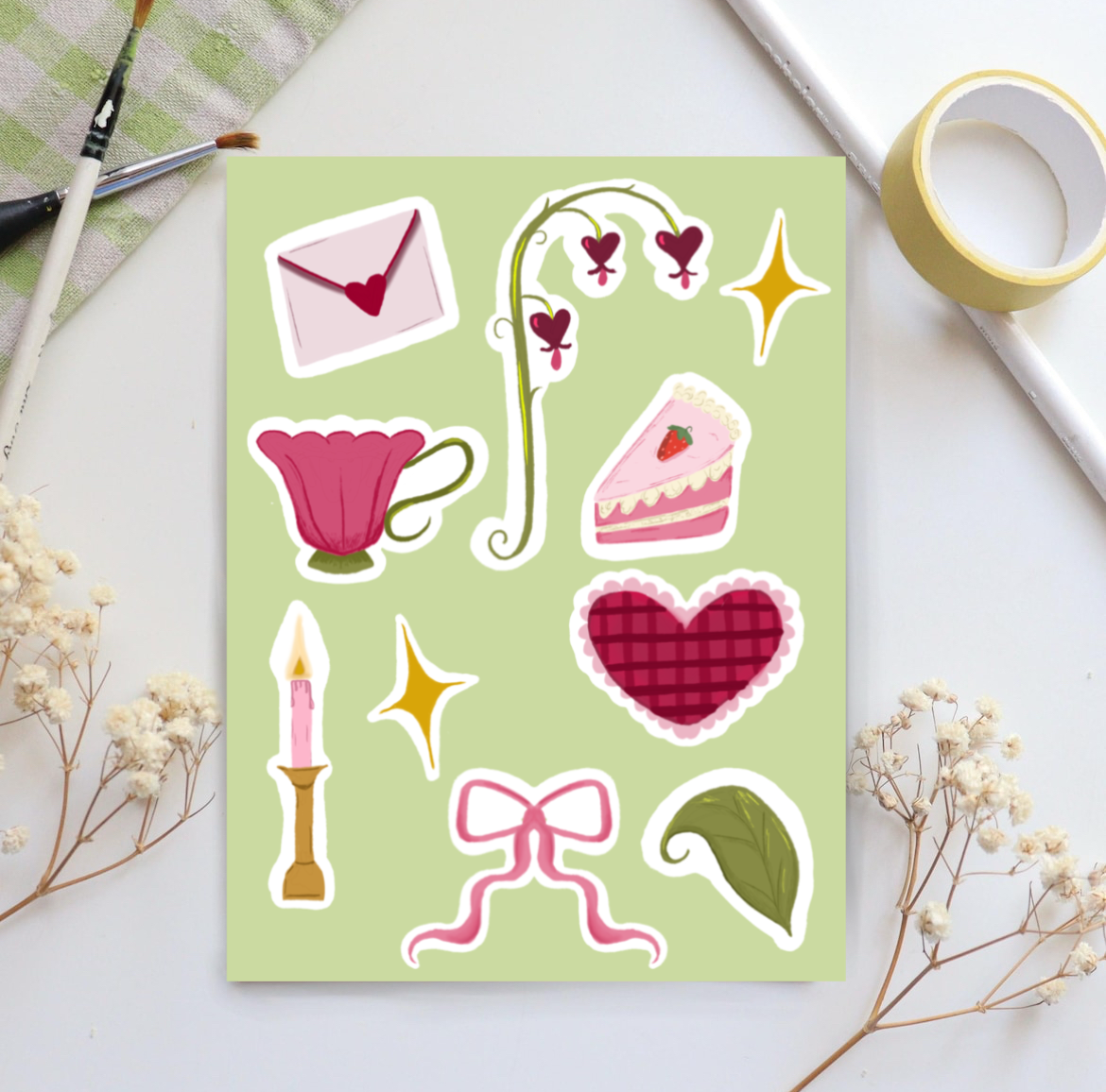 February Sticker Sheet