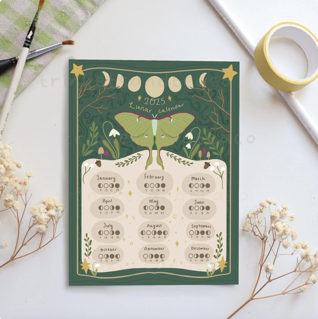 2025 Lunar Calendar