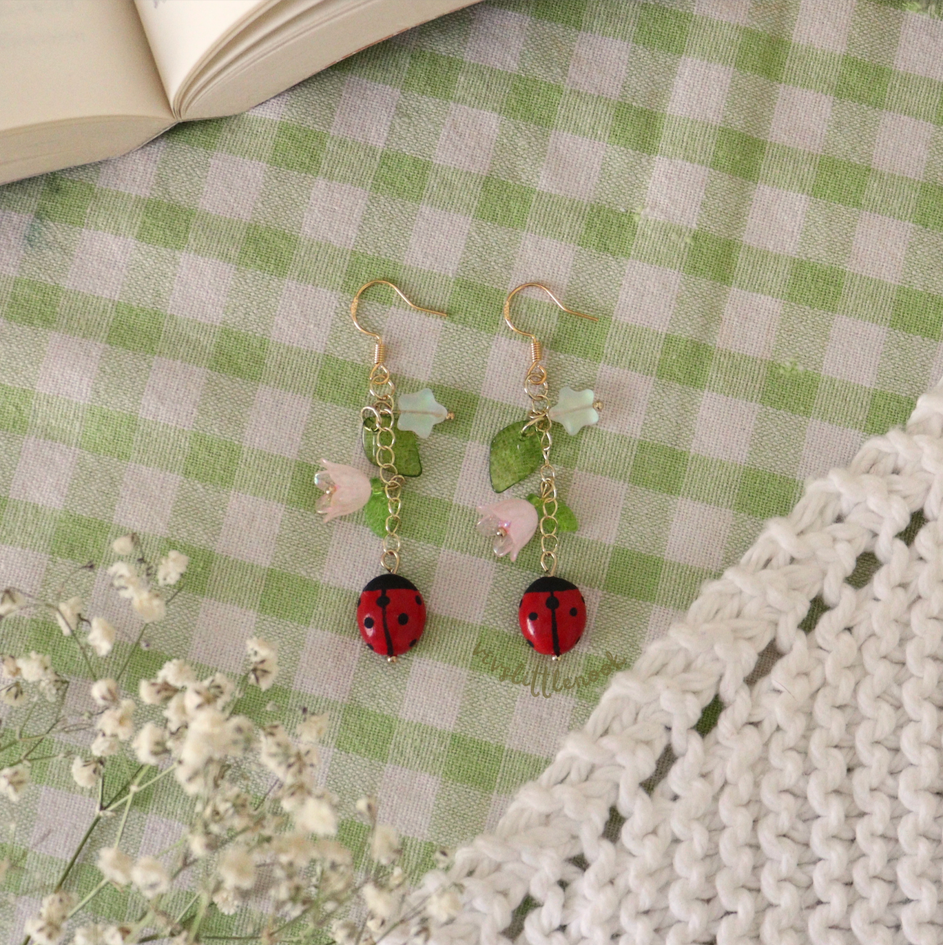 Ladybug Earrings