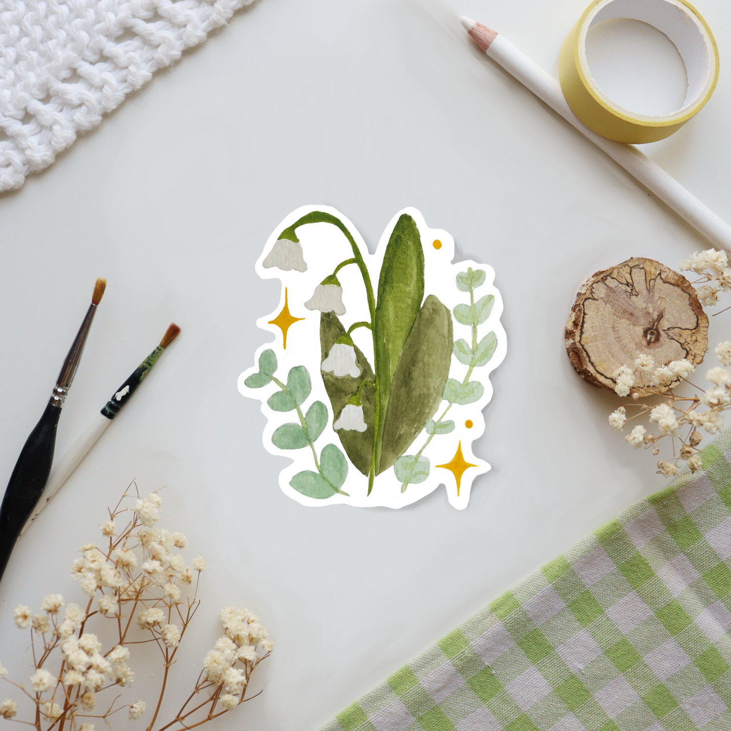 Lily of the Valley Sticker