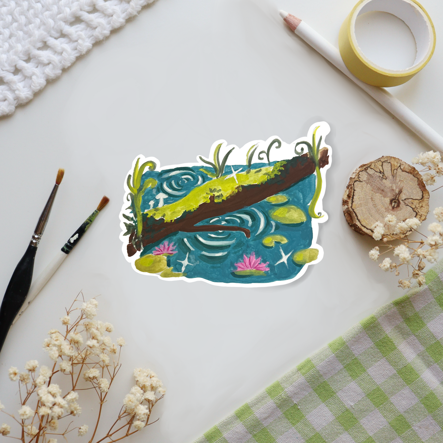 Magical Creek Sticker
