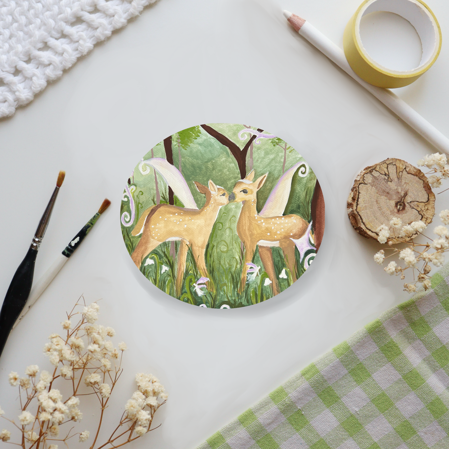 Flora and Fauna Sticker