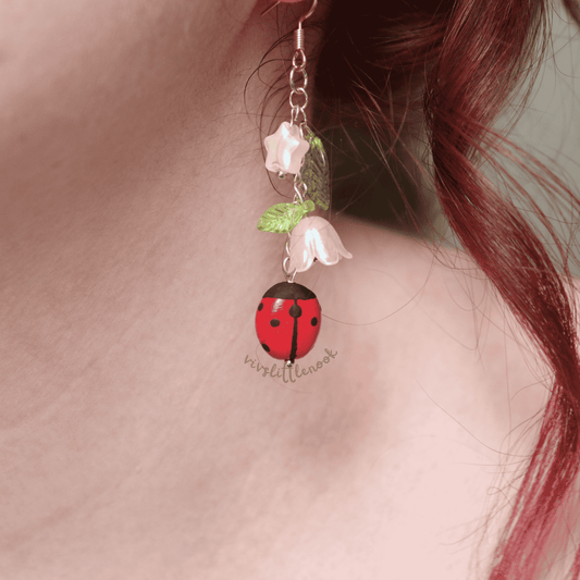 Ladybug Earrings