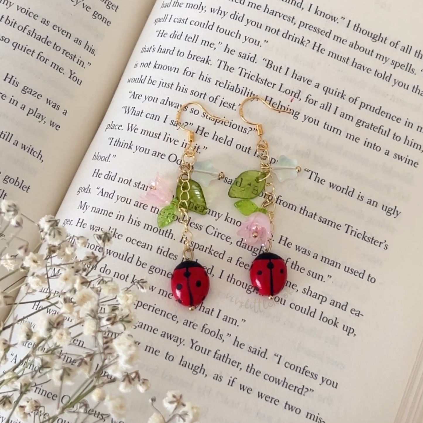 Ladybug Earrings