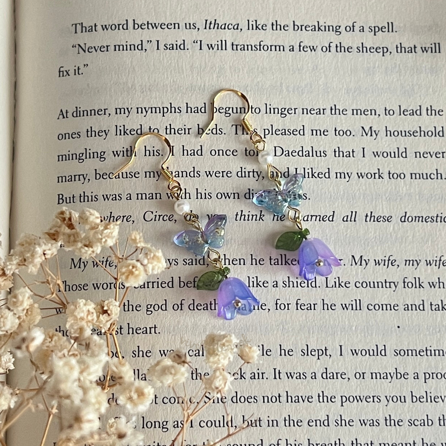 Violet Bloom Earrings