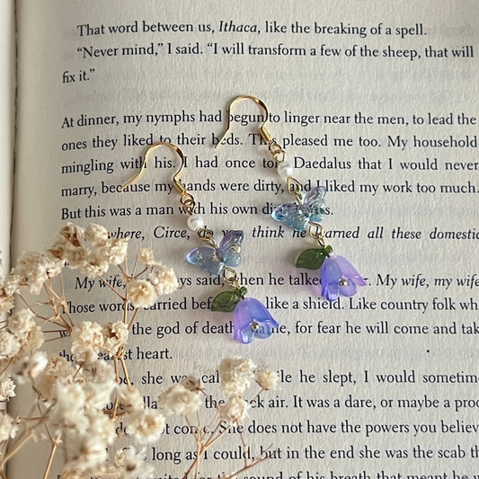 Violet Bloom Earrings