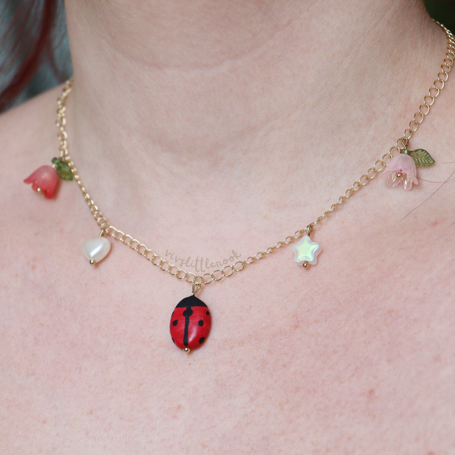 Charming Ladybug Necklace